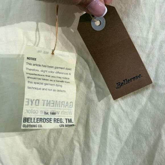 NWT BELLEROSE Sleeveless Muscle T-Shirt Sz 1 - Picture 6 of 8